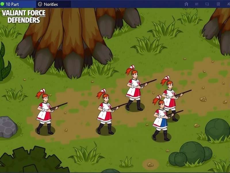 Valiant Force Indian Defenders Gameplay Screenshot